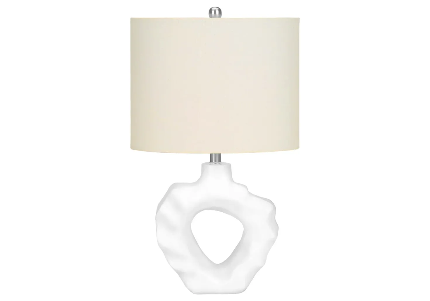 Lampe de table 25"H en résine