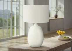 Lampe de table 26"H en résine