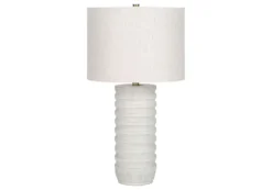 Lampe de table 28"H en résine