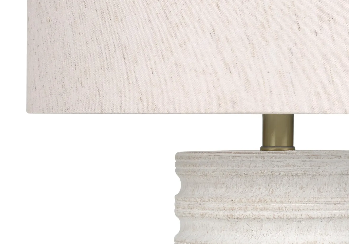 Lampe de table 28"H en résine