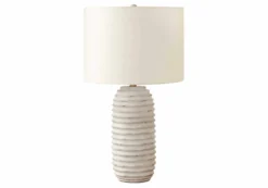 Lampe de table 28"H en résine