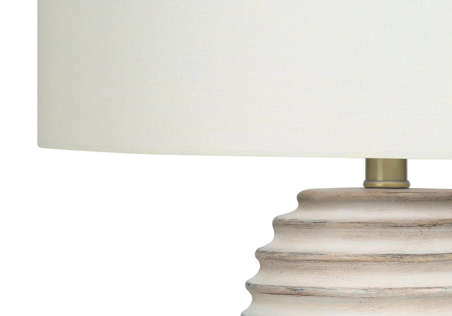 Lampe de table 28"H en résine