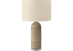 Lampe de table 28"H en résine