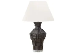 Lampe de table 28"H en résine