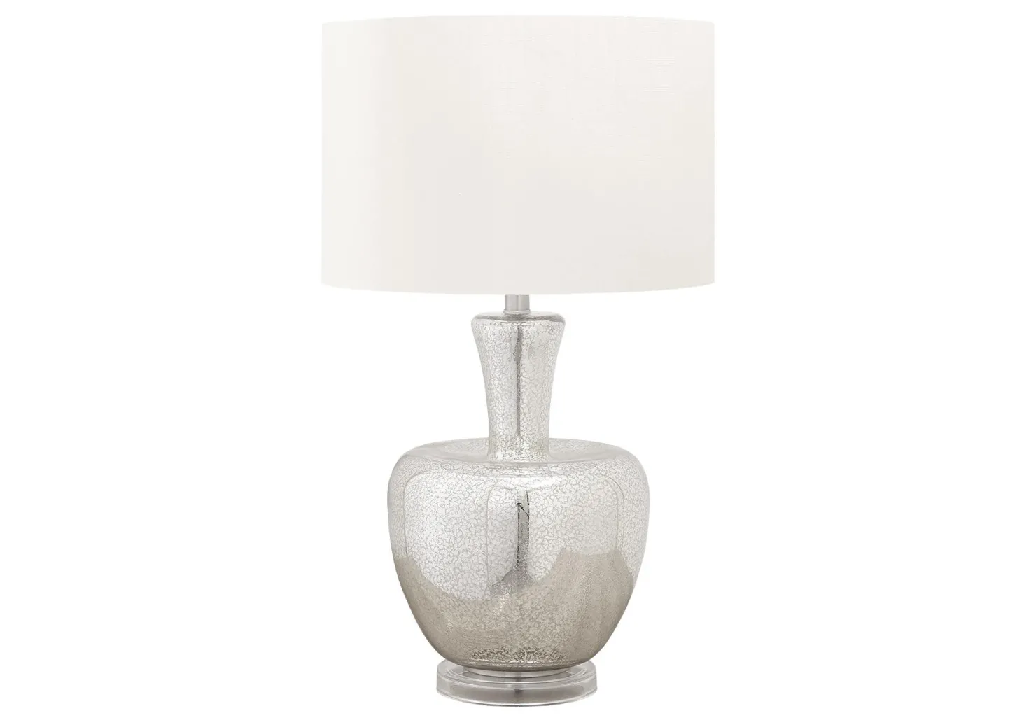 Lampe de table 26"H en verre