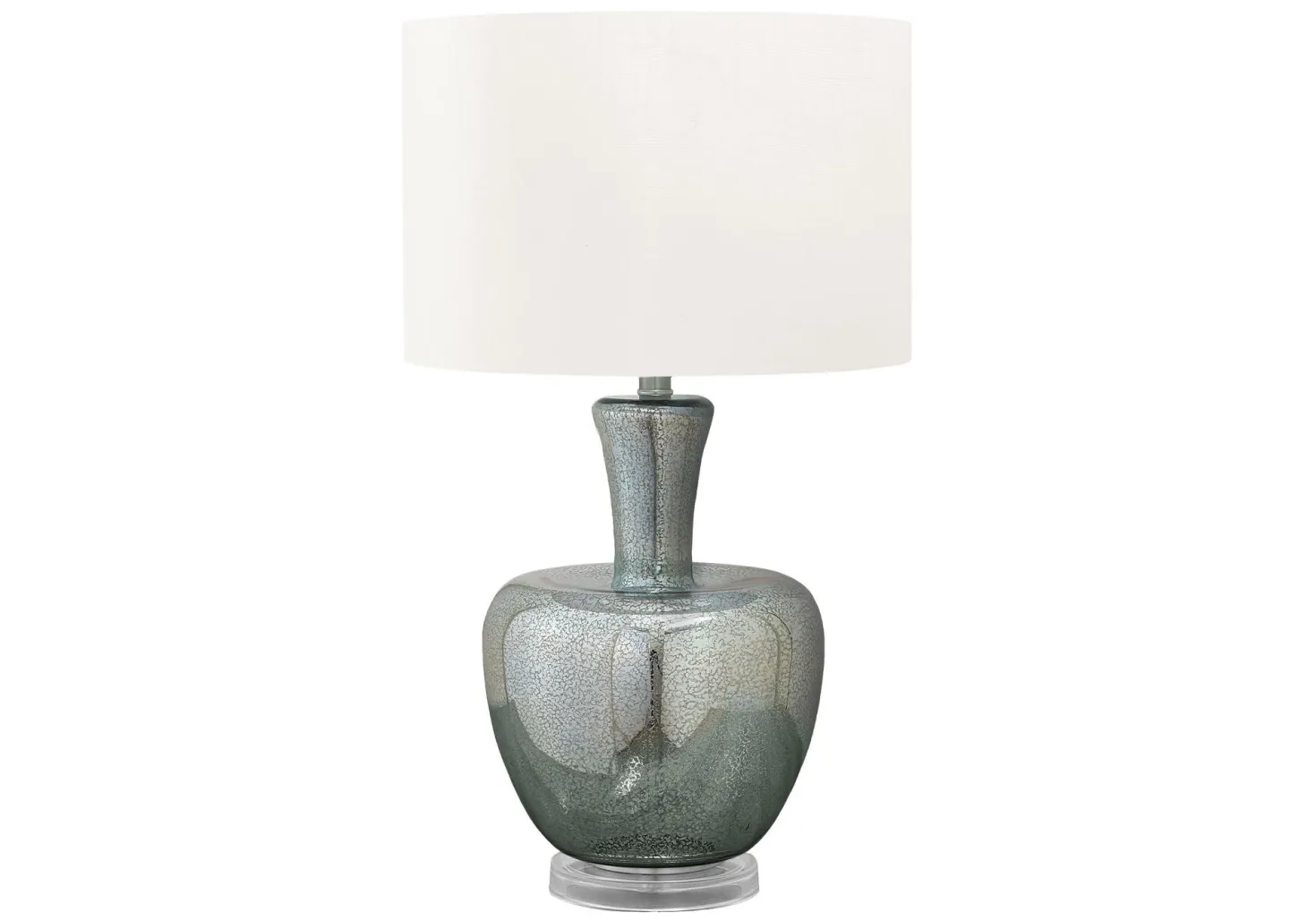 Lampe de table 26"H en verre