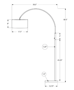 Lampe sur pied 81