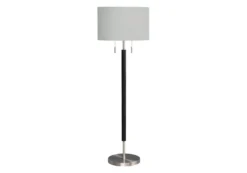 Lampe sur pied 60"H en métal