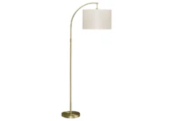 Lampe sur pied 65"H en métal