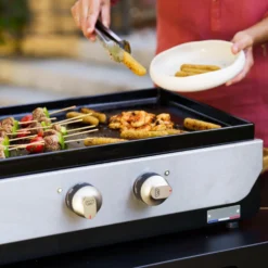 Le Marquier Plancha à gaz Original 260 Duo - 20 472 BTU
