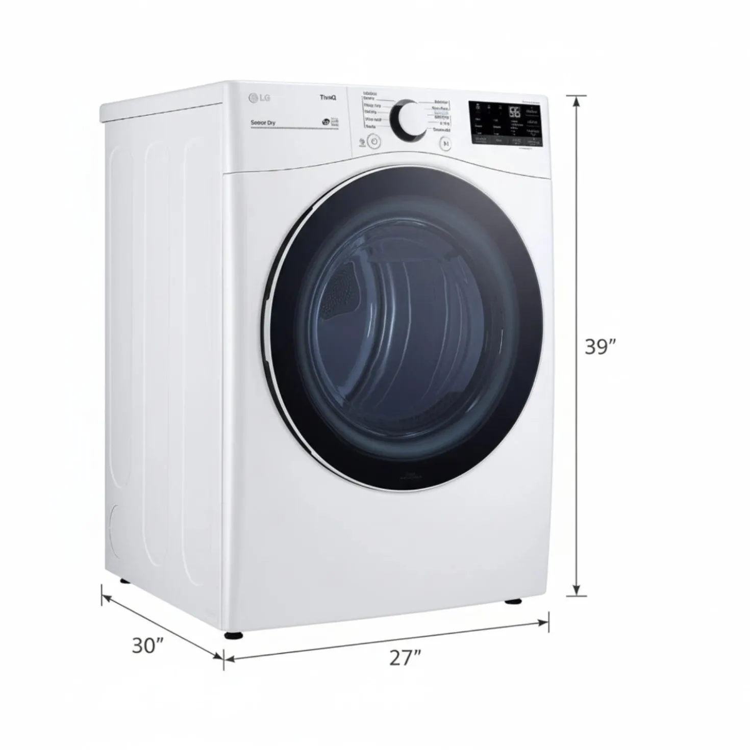 LG Ensemble laveuse et sécheuse, Blanc