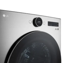 LG Ensemble laveuse sécheuse, Acier graphite, Chargement frontal