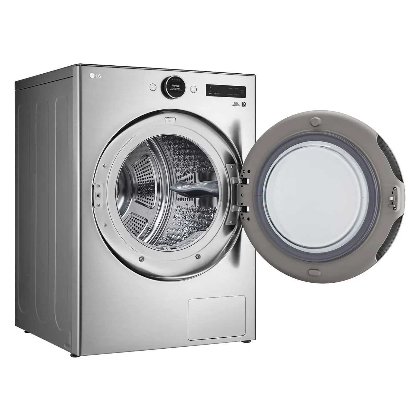 LG Ensemble laveuse sécheuse, Acier graphite, Chargement frontal