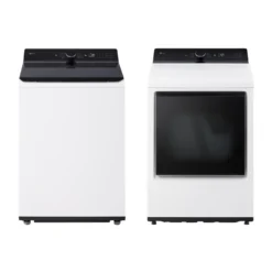 LG Ensemble laveuse sécheuse, Blanc, Chargement par le haut
