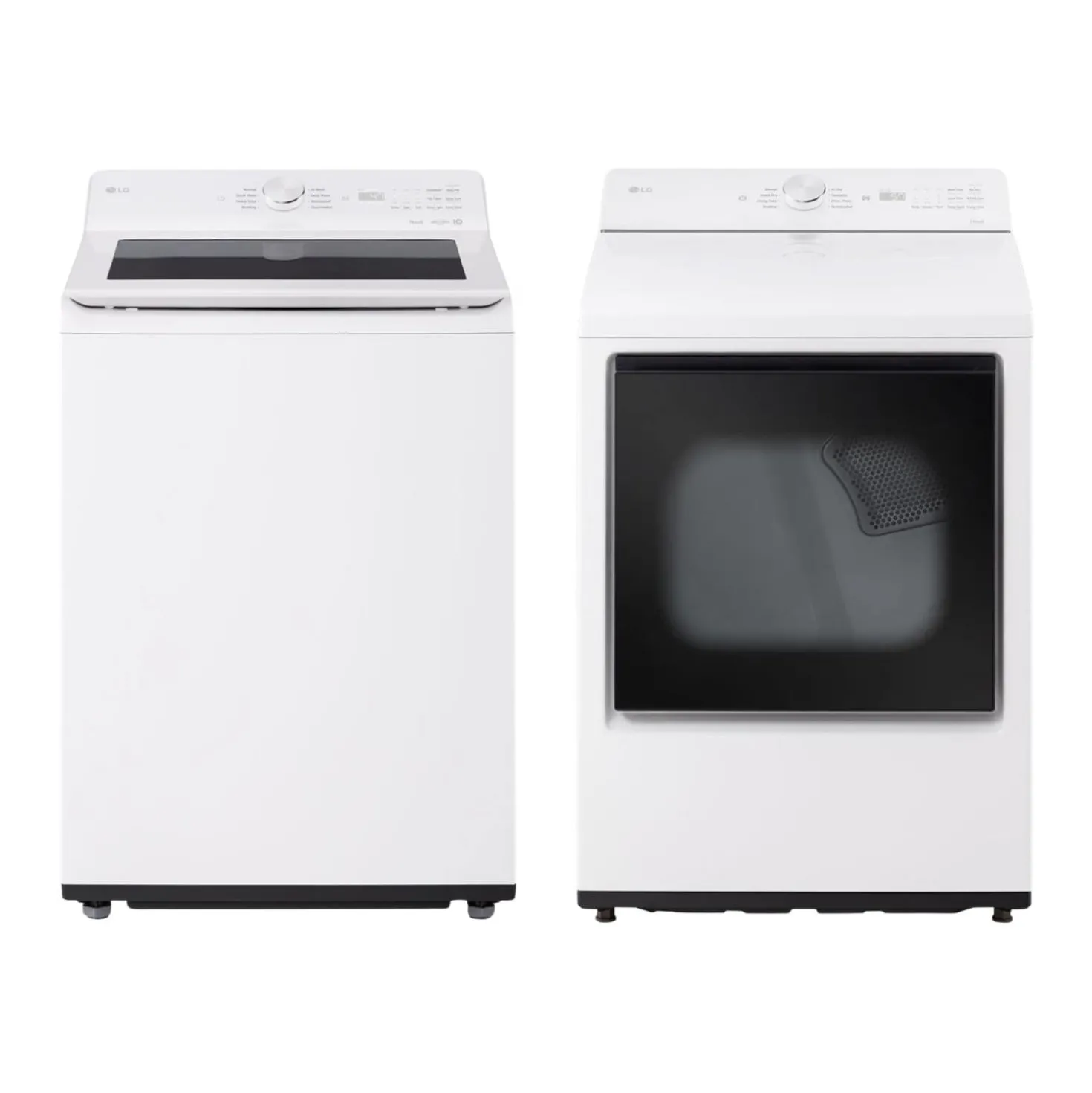 LG Ensemble laveuse sécheuse, Blanc, Chargement par le haut