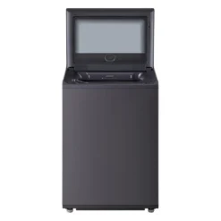 LG Ensemble laveuse sécheuse, Noir, Chargement par le haut
