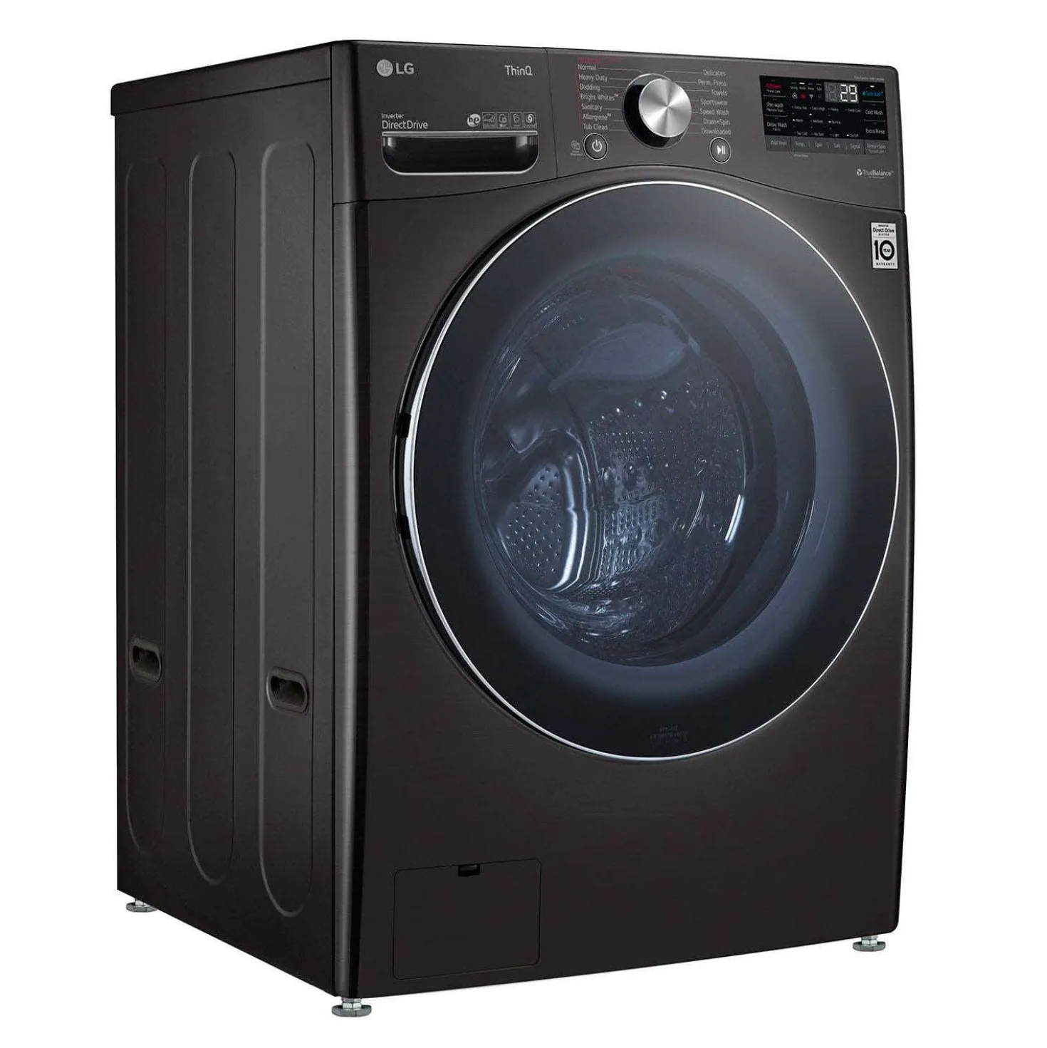 LG Laveuse Chargement frontal Acier inoxydable noir 27" - WM4100HBA