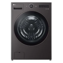 LG Laveuse Chargement frontal Inox Noir 27" - WM6500HBA