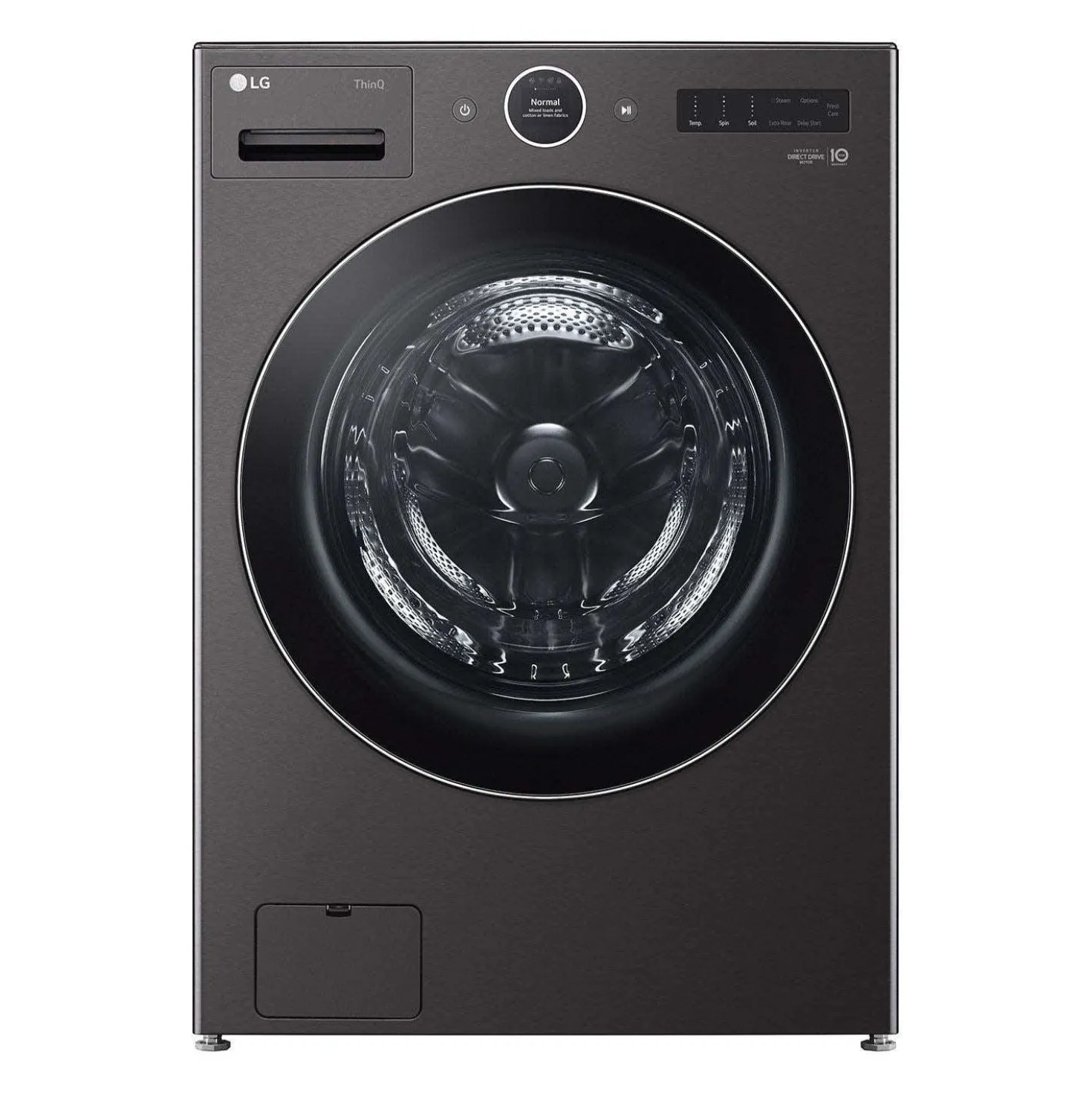 LG Laveuse Chargement frontal Inox Noir 27" - WM6700HBA