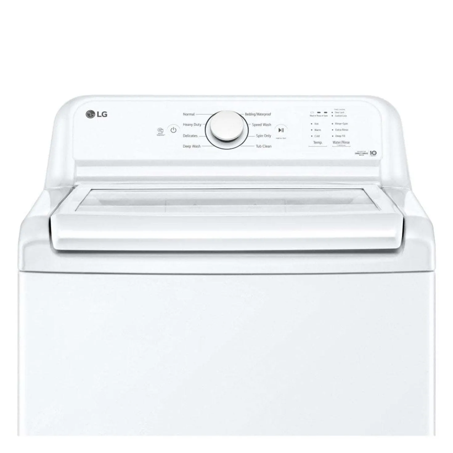 LG Laveuse Chargement par le haut Blanc 27" - WT6105CW