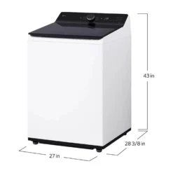 LG Laveuse Chargement par le haut Blanc 27