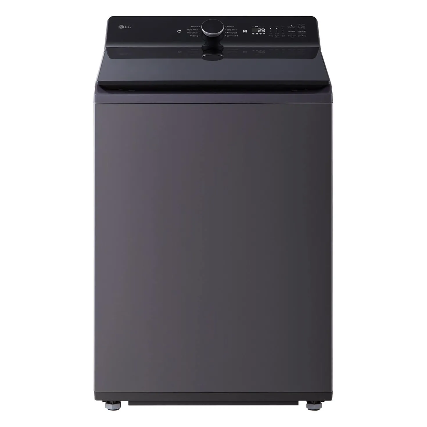 LG Laveuse Chargement par le haut Noir 27" - WT8405CB
