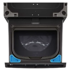 LG Laveuse-piedestal Chargement par le haut Inox Noir 29" - WD300CB