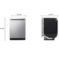 LG Lave-vaisselle Encastré Acier inoxydable 24