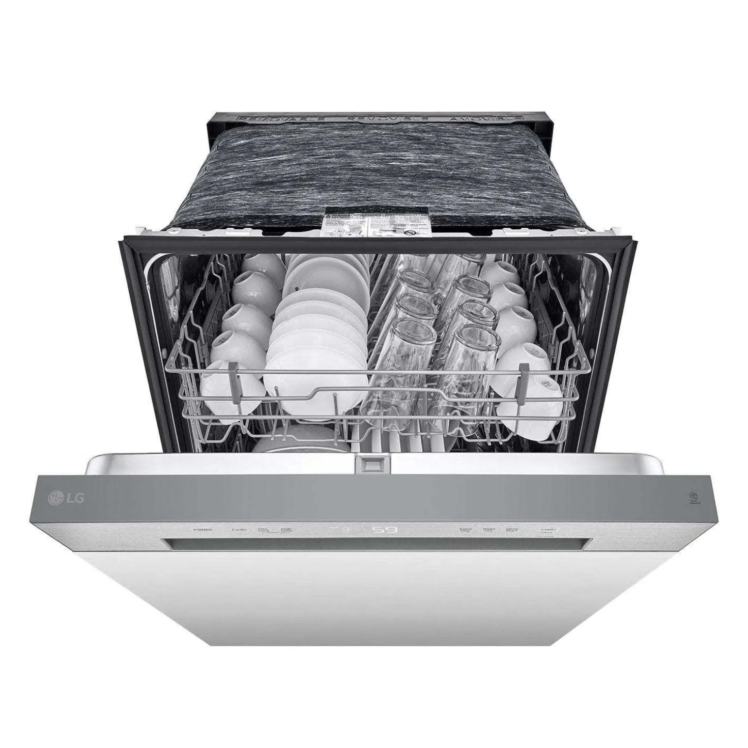 LG Lave-vaisselle Encastré Argent platine 24" 52dB - LDFC2423V