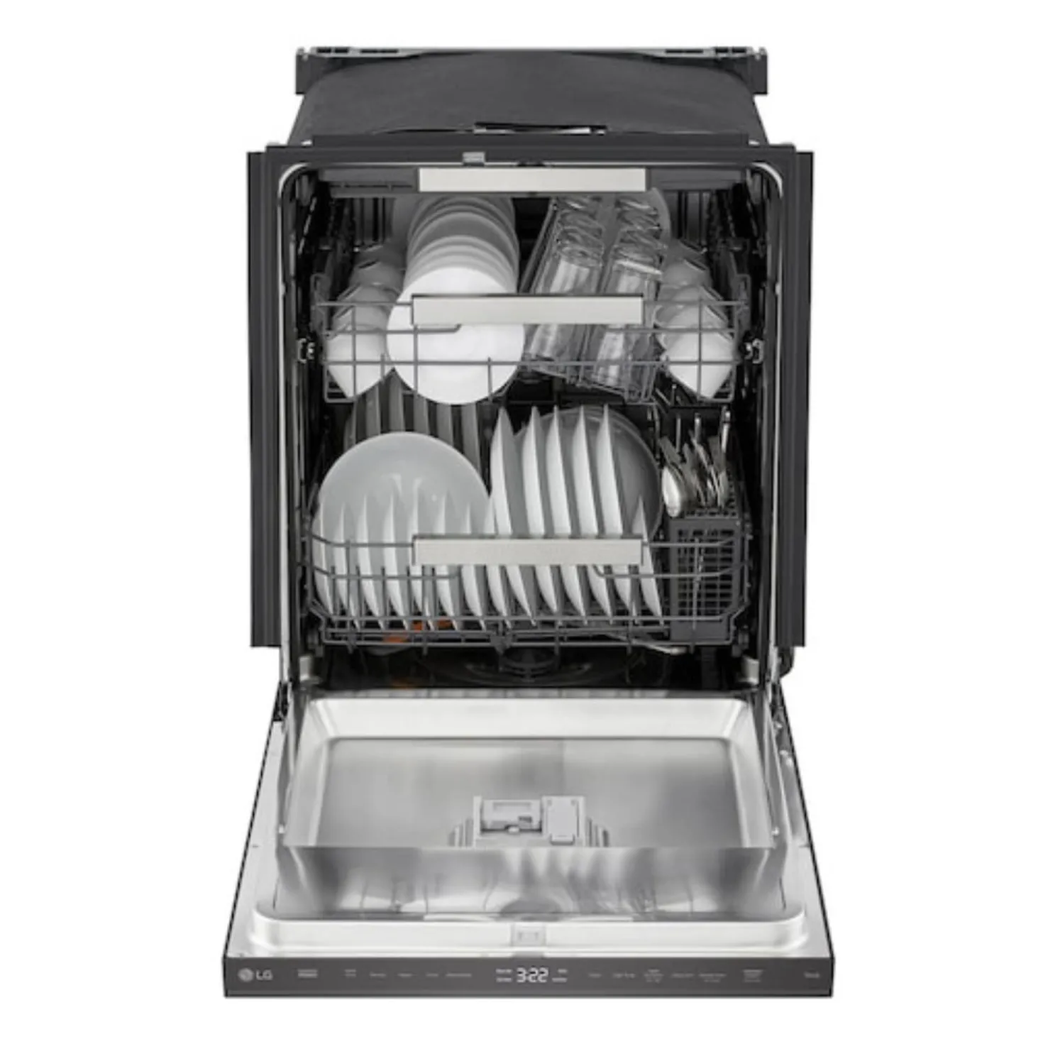 LG Lave-vaisselle Encastré Inox Noir 24" 44dB - LDNPM654D