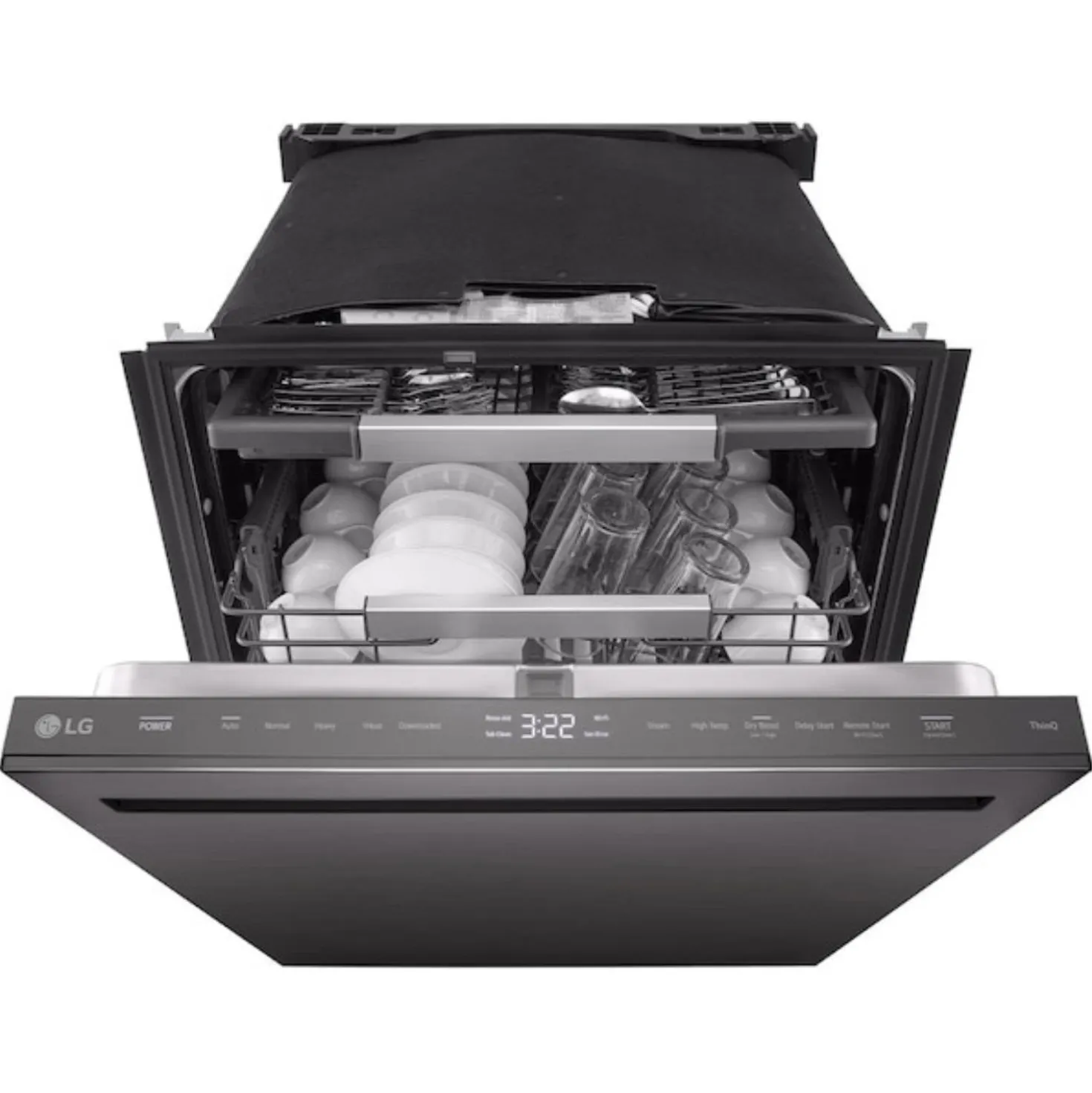 LG Lave-vaisselle Encastré Inox Noir 24" 44dB - LDNPM654D