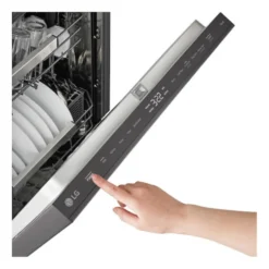 LG Lave-vaisselle Encastré Inox Noir 24
