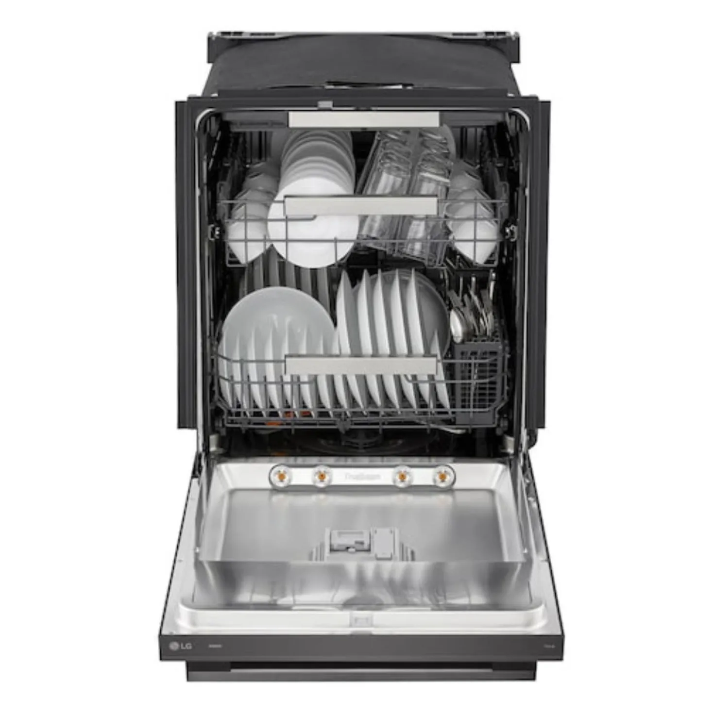 LG Lave-vaisselle Encastré Inox Noir 24" 42dB - LDNTH753D
