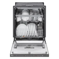 LG Lave-vaisselle Encastré Inox Noir 24