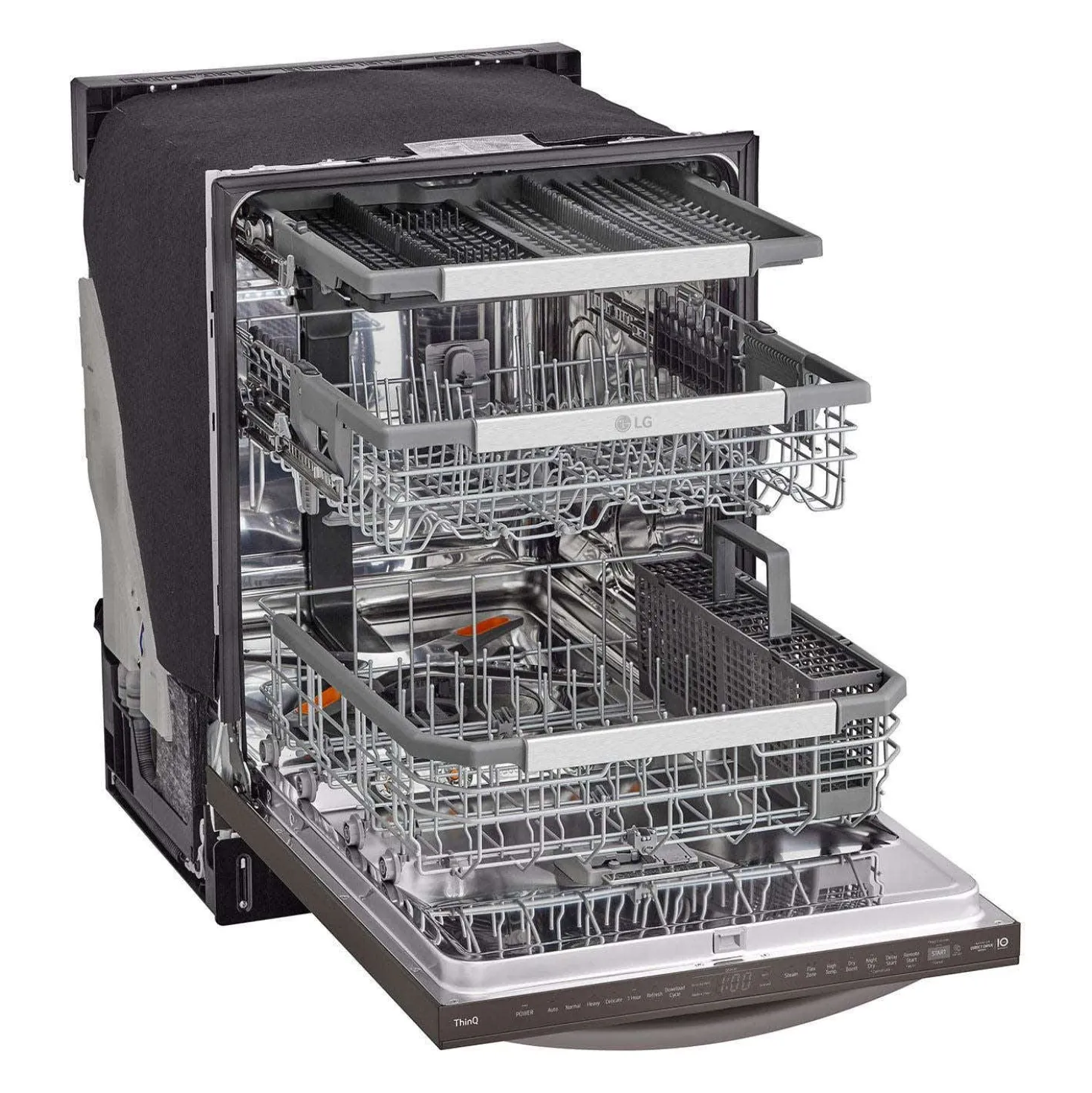 LG Lave-vaisselle Encastré Inox Noir 24" 42dB - LDTH7972D