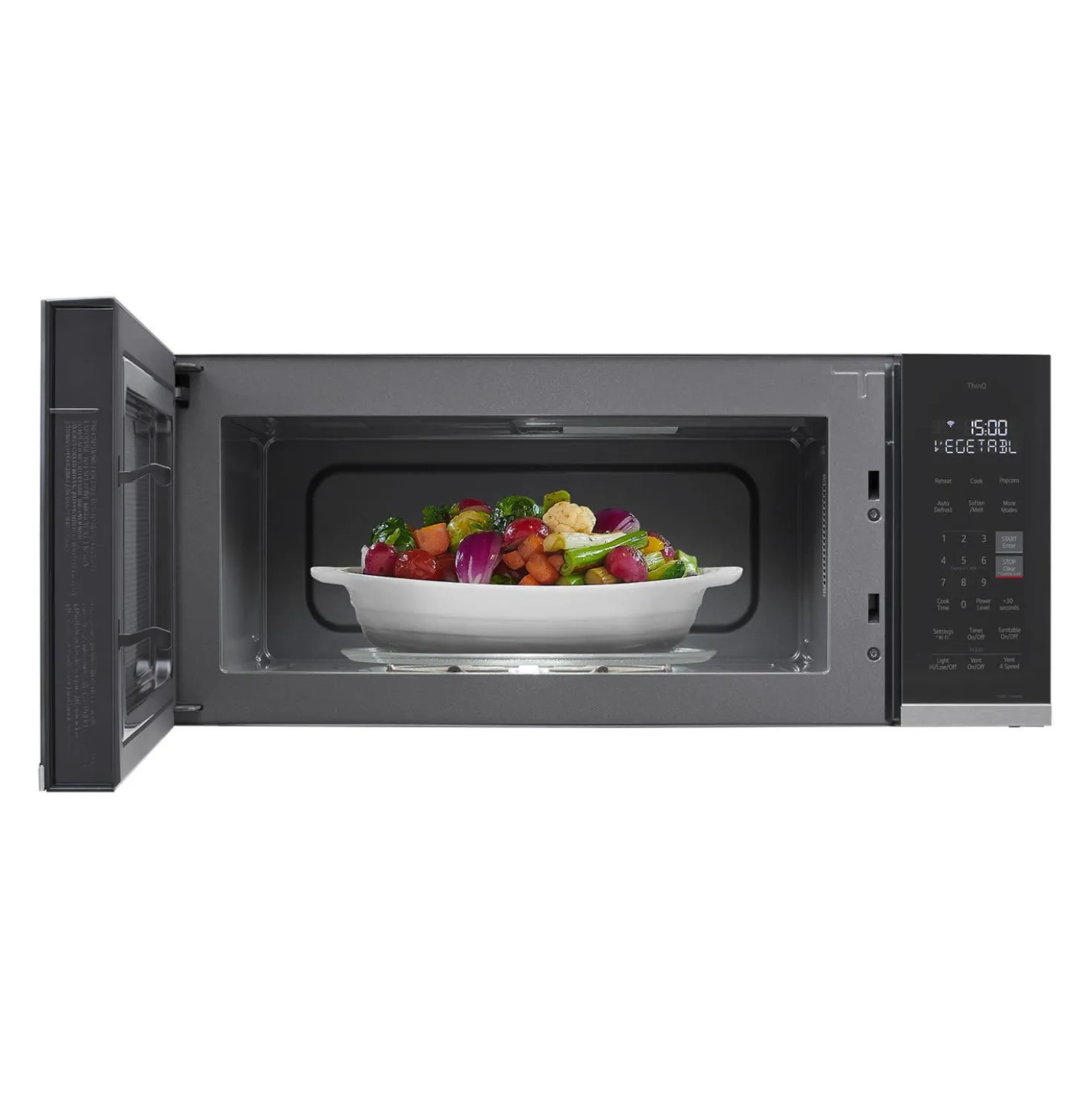 LG Micro-ondes/Hottes, Acier inoxydable, 30", 400