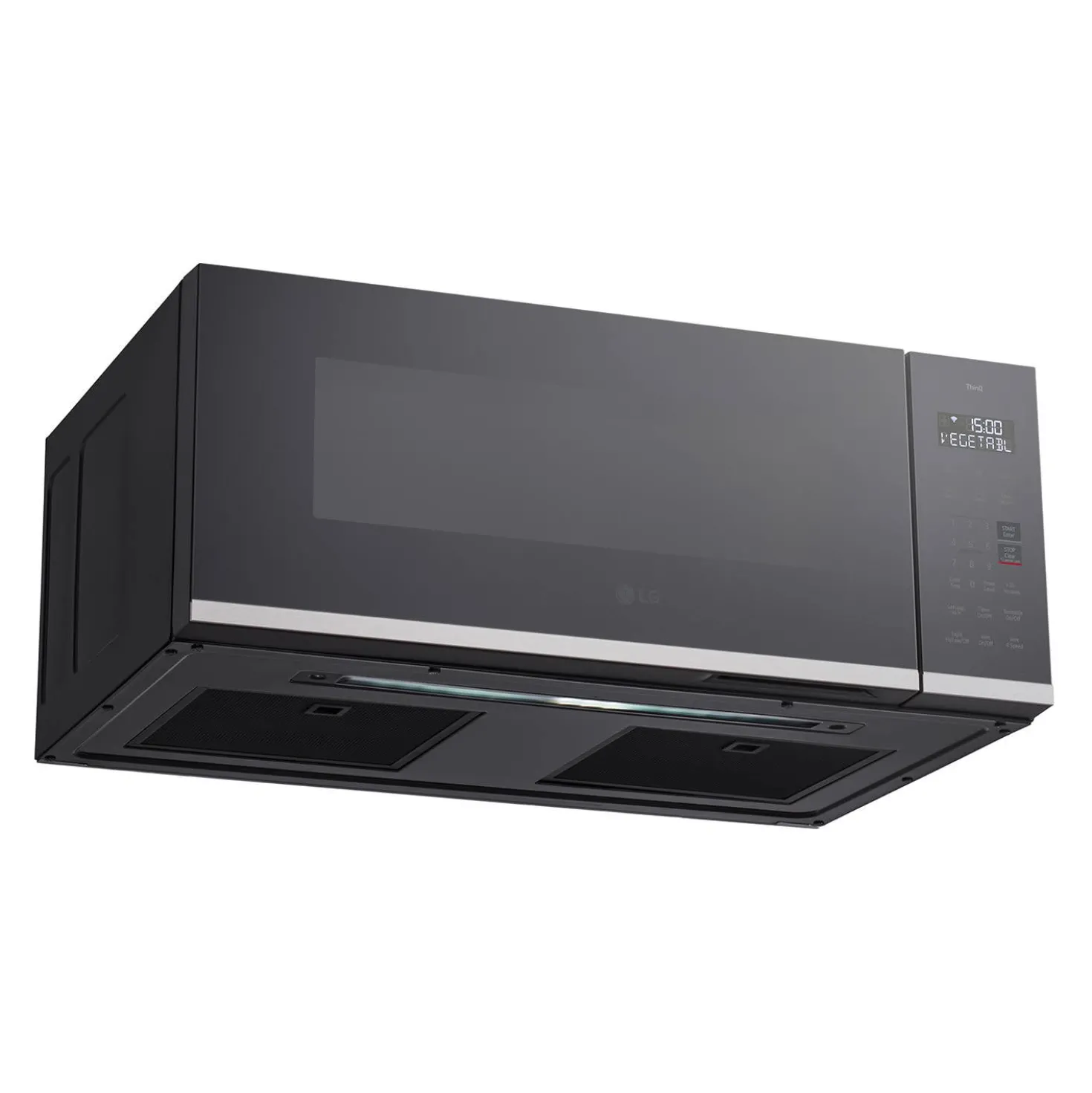 LG Micro-ondes/Hottes, Acier inoxydable, 30", 400
