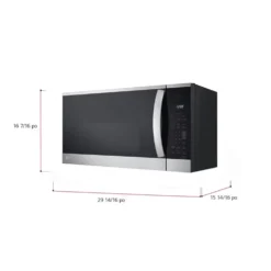 LG Micro-ondes/Hottes 1,8 pi3, Acier inoxydable, 30