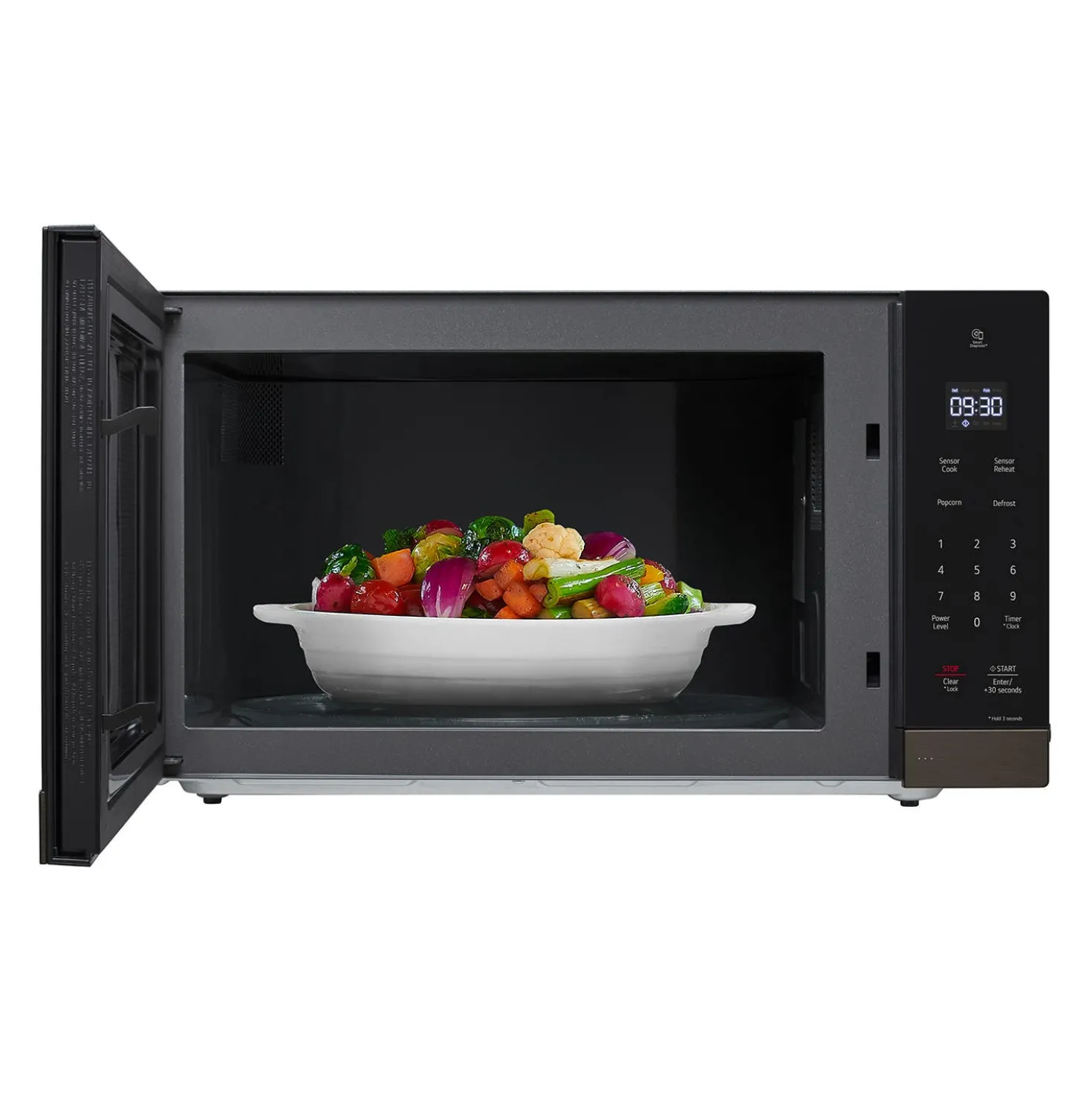 LG Micro-ondes Inox Noir24" MSER2090D