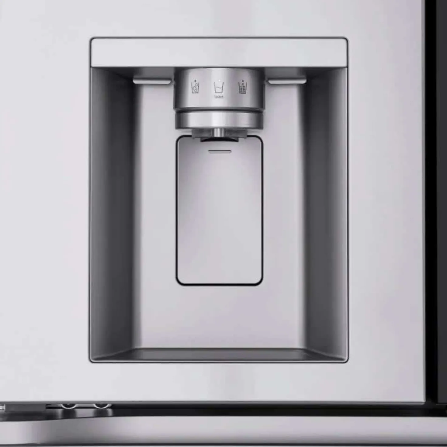 LG Refrigerateur 29 pi3 36 po Acier inoxydable Portes françaises - LF29S8365S