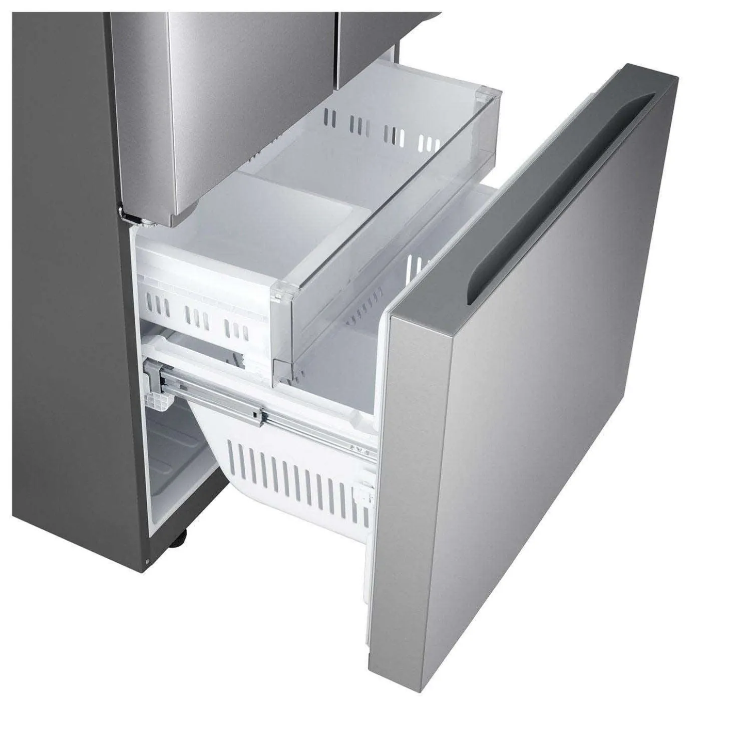 LG Réfrigerateur 21 pi3 33 po Acier inoxydable Congélateur en bas, Portes françaises - LF21C6200S