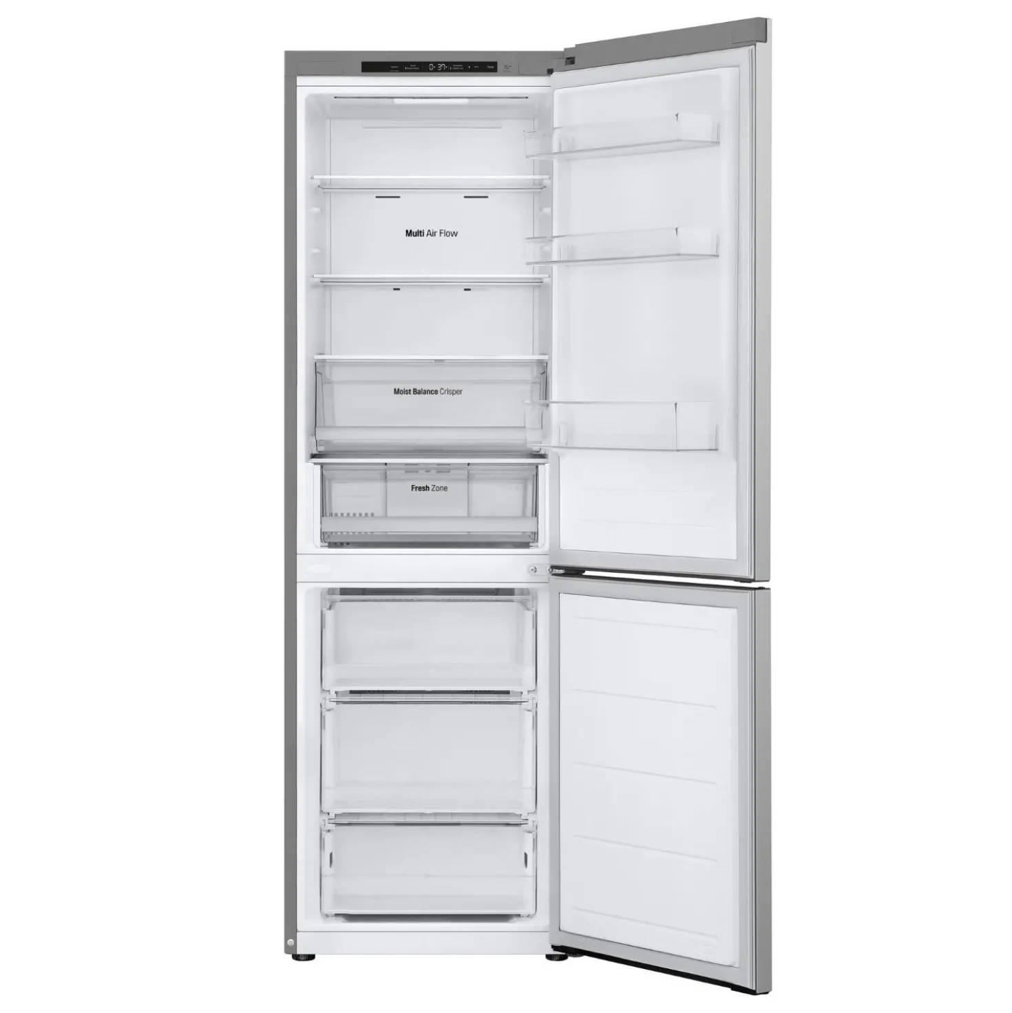 LG Réfrigérateur 12 pi3 24 po Acier inoxydable Congélateur en bas - LB12C2000V