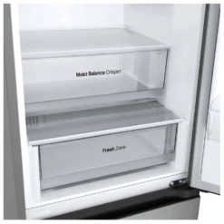 LG Réfrigérateur 12 pi3 24 po Acier inoxydable Congélateur en bas - LB12C2000V
