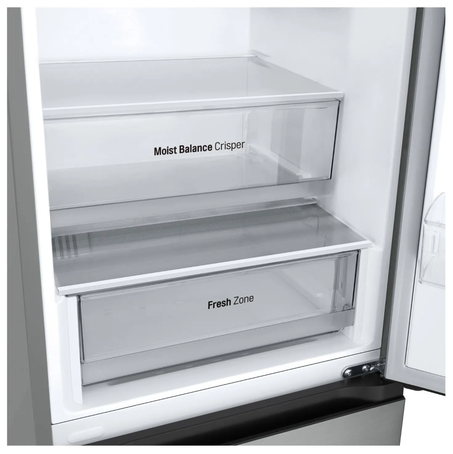 LG Réfrigérateur 12 pi3 24 po Acier inoxydable Congélateur en bas - LB12C2000V