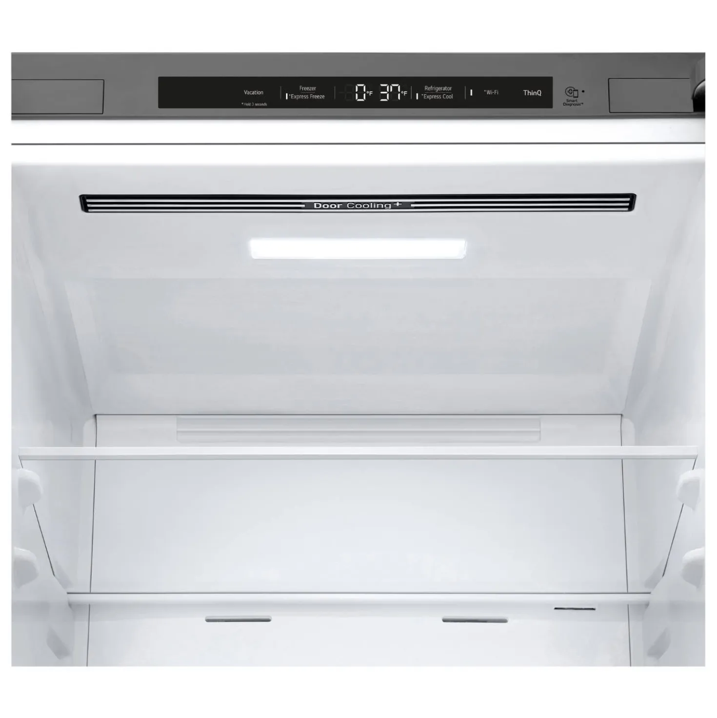 LG Réfrigérateur 12 pi3 24 po Acier inoxydable Congélateur en bas - LB12C2000V
