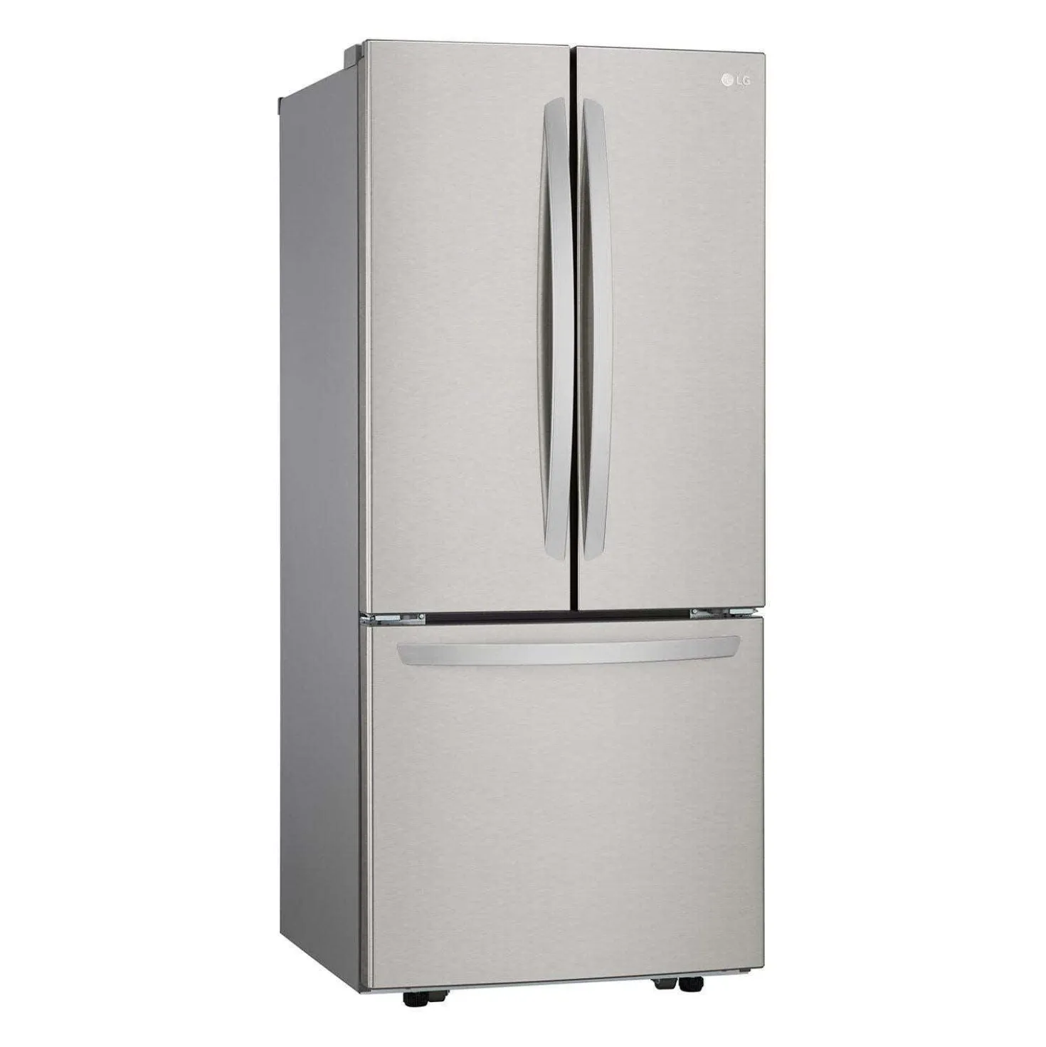 LG Réfrigérateur 21,8 pi3 30 po Acier inoxydable Congélateur en bas, Portes françaises - LRFNS2200S