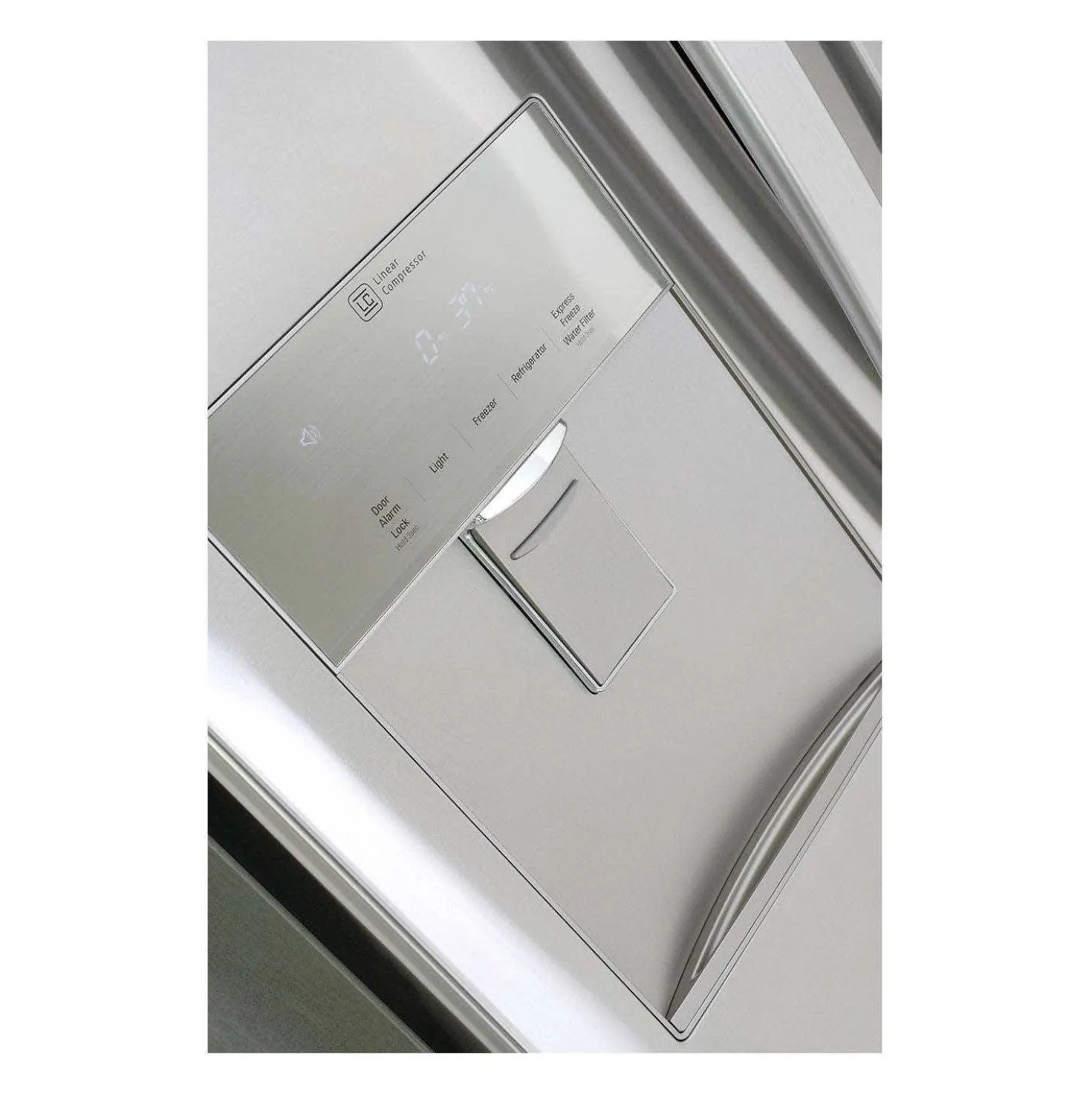 LG Réfrigérateur 21,8 pi3 30 po Acier inoxydable Congélateur en bas, Portes françaises - LRFWS2200S