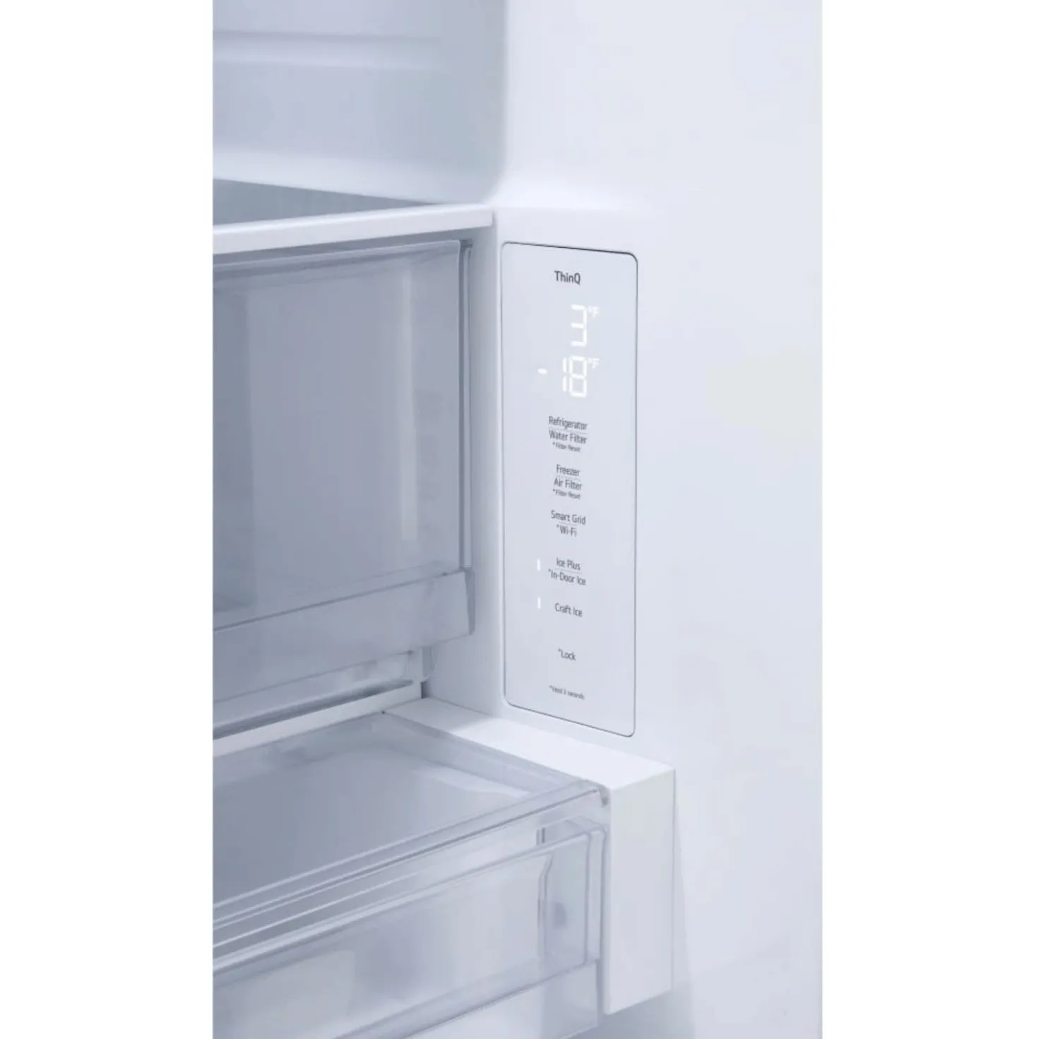 LG Réfrigérateur 23,7 pi3 36 po Acier inoxydable Portes françaises - LF24Z6530S