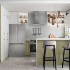 LG Réfrigérateur 25 pi3 33 po Acier inoxydable Portes françaises - LF25H6200S