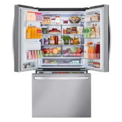 LG Réfrigérateur 26 pi3 36 po Acier inoxydable Congélateur en bas, Portes françaises - LRFXC2606S